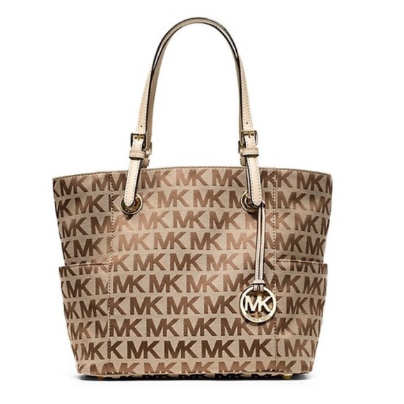 MK Jetset Logo Tote