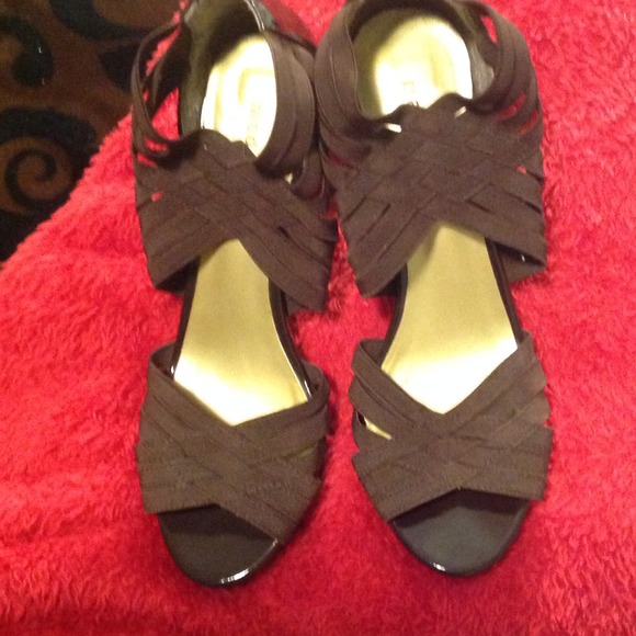 Sexy Brown Strappy, comfortable heels