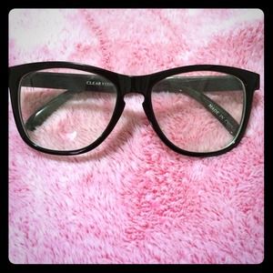 Black Rimmed Hipster Glasses
