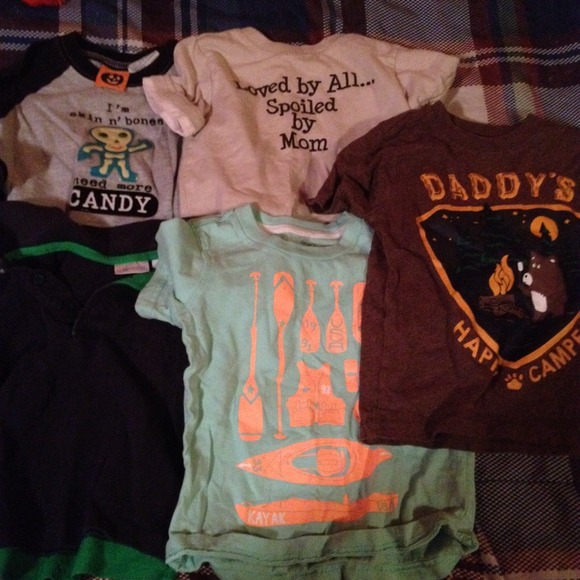 5 boys shirts
