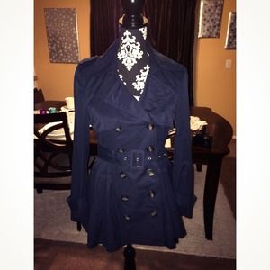 New without tags Forever 21 Navy Peacoat