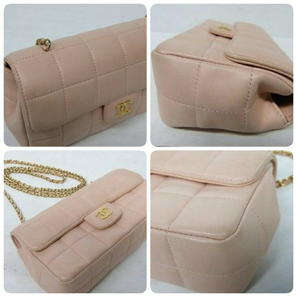 100% Authentic Chanel MINI Pink Cross body - Picture 3 of 4