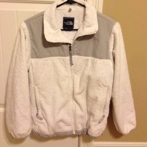 White North Face jacket