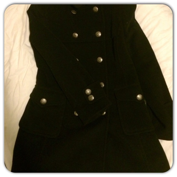 Black Pea Coat