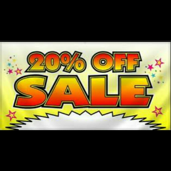 20% off sale