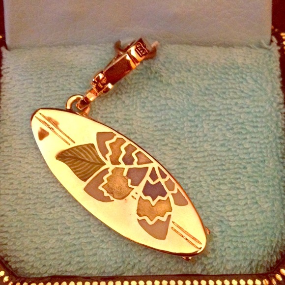 Juicy Couture surfboard charm