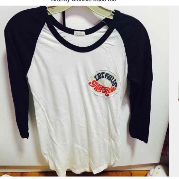 Brandy Melville baseball tee