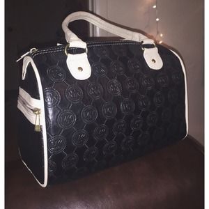 Beige & Black handbag