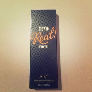 Benefit they're REAL! eye makeup remover
