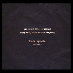 Large Kate Spade dust bag