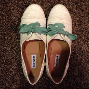 Sparkly oxfords - never worn