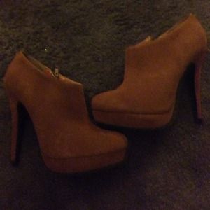 Just Fab Carmel bootie heels