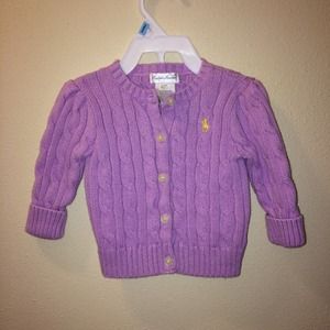 6m baby girl cardigan
