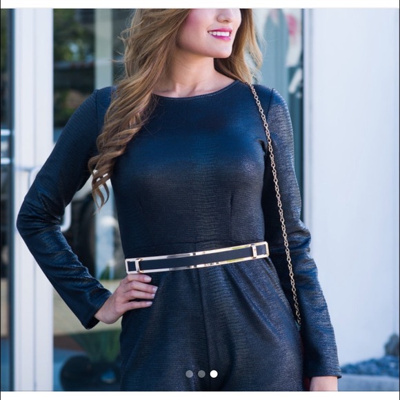 Black leather romper ! - Picture 2 of 3