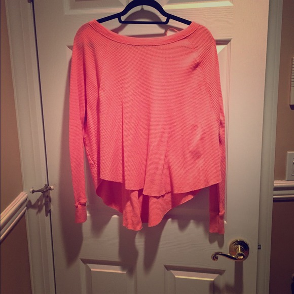 Free People Waffle Knit Sweater