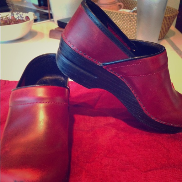 Dansko Red Clogs