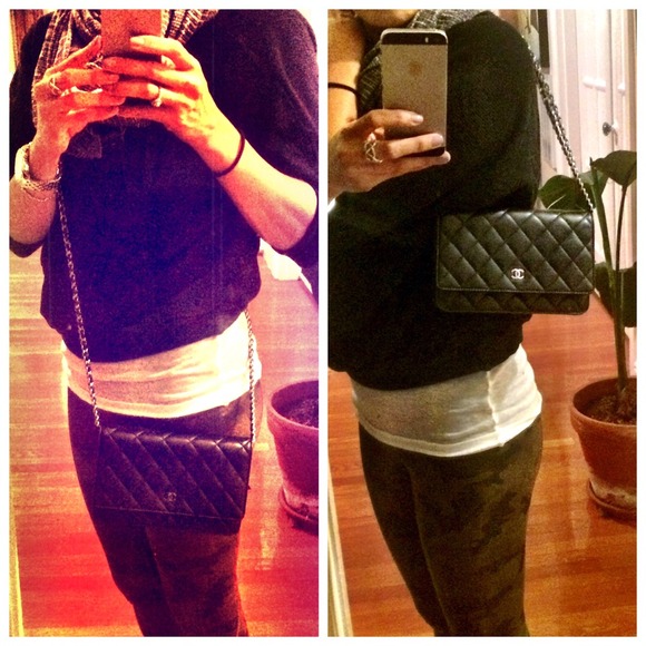 ❌SOLD❌ Chanel blk lambskin WOC w/box. - Picture 4 of 4