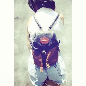 Dooney & Burke Leather Backpack