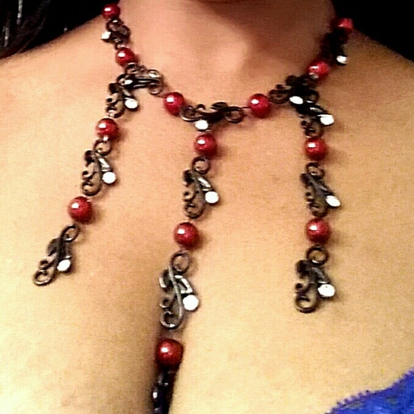 Necklace and Earrings