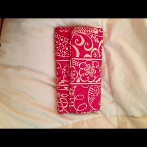 Vera Bradley Pink/White Wallet