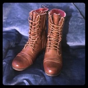 Madden Girl Combat Boots