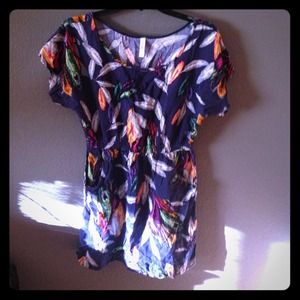 Super cute feather summer dress