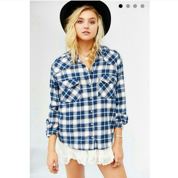 ISO BDG Lace Petticoat Flannel Shirt