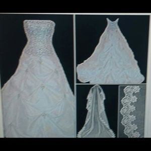 White or Ivory Bridal Gown