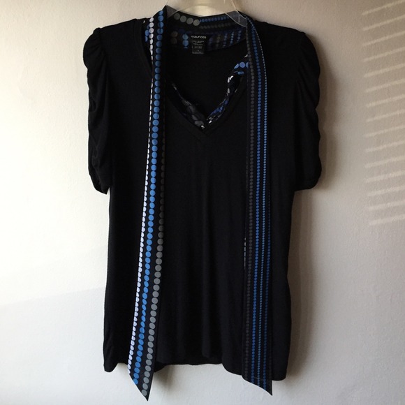 *SOLD IN BUNDLE* Dress shirt with pretty dots - Picture 1 of 4