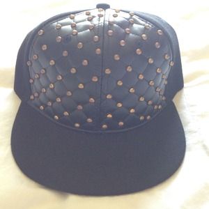 Gold studded SnapBack hat
