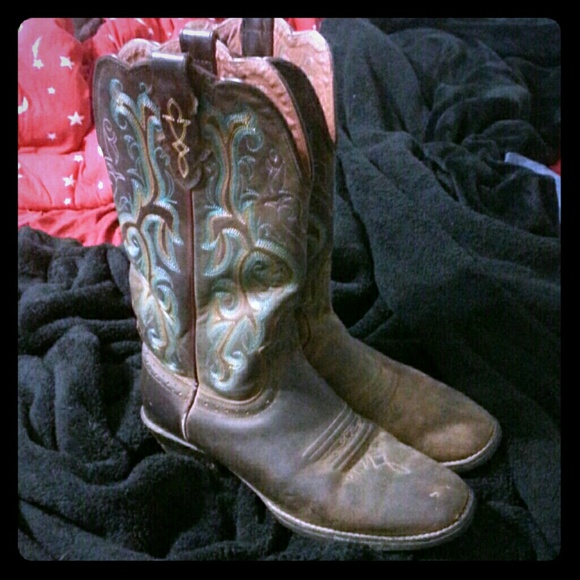 Ariat square toe boots