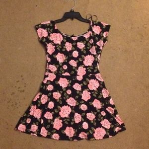 Floral skater dress