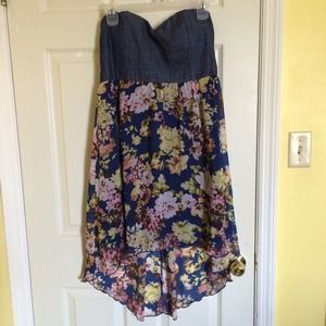 *bundle* Navy floral dress