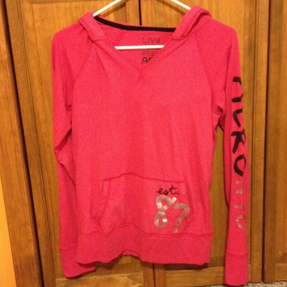 Hot pink aero hoodie