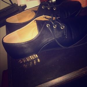 Nice oxford spiked shoes