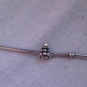 pandora two tone charm