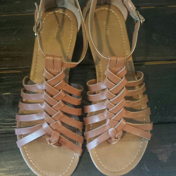 Brown sandals