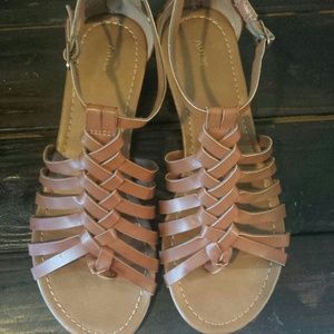 Brown sandals