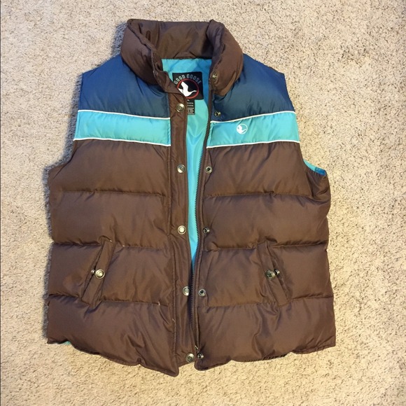 goose feather vest
