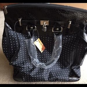 New!  Sophia Bellina wheeled Bag/19" laptop case