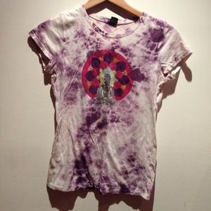RESERVED Lucky Brand Tie Dye Buddha Tee