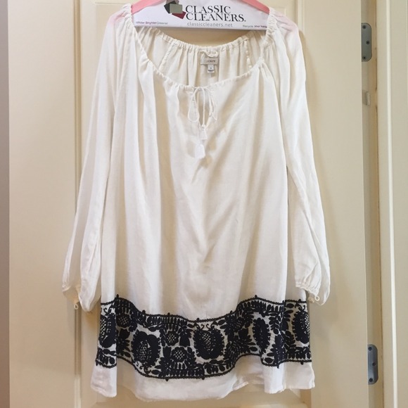 JCrew linen tunic
