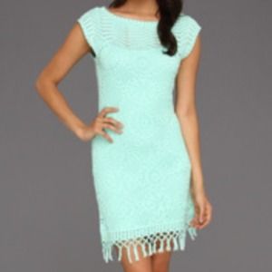 Lilly Pulitzer Adabelle sweater dress (mint green)