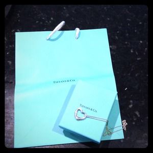 Tiffany & Co. Open Heart necklace
