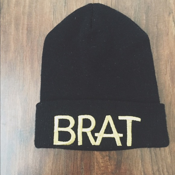 Kendall and Kylie Jenner Brat beanie