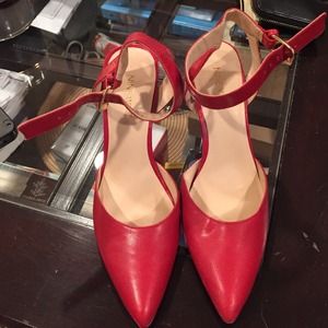 Nine west red heels