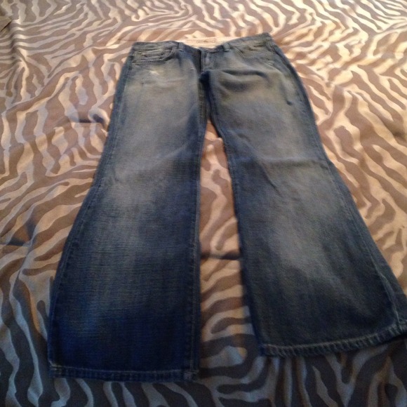 Joe's Jeans distressed wide leg size 31