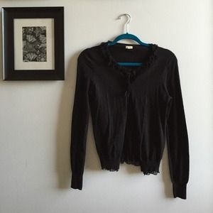 J.Crew Black Cardigan