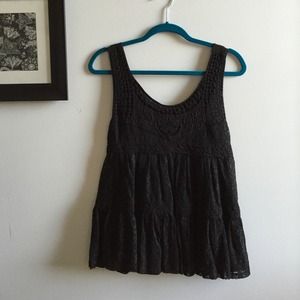 LIKE NEW Urban Outfitters Black Tank