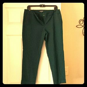 Dark teal Express editor crop